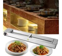 Lampe chauffante Alimentaire,Lampe chauffante Commerciale pour Les Aliments, Lampe chauffante Suspendue, Bande chauffante électrique avec lumière Chaude pour cafétéria, Restaurant, Cuisine,Medium