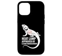 Lampe chauffante approuvée par Lizard Management Funny Coque pour iPhone 12/12 Pro