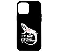 Lampe chauffante approuvée par Lizard Management Funny Coque pour iPhone 12 Pro Max