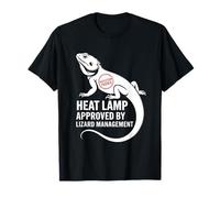 Lampe chauffante approuvée par Lizard Management Funny T-Shirt