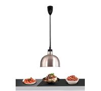 Lampe chauffante Commerciale for Aliments, 29 cm de diamètre, à Suspendre, idéale for cafétéria, Cuisine ou Restaurant.(C)