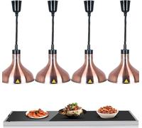 Lampe chauffante commerciale suspendue for aliments