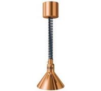 Lampe chauffante cuivre brillant 267 x 267 x 216 mm Hatco