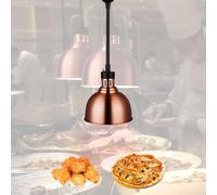 Lampe Chauffante de Cuisine, Lampe Chauffe-Plats Buffet avec Ampoule 250w, Lampe Infrarouge Chauffante Restaurant pour Steak Pizza, Hauteur Réglable 65-170cm (1 pcs)