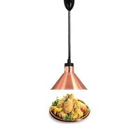 Lampe chauffante for Chauffe-Plats Lampe chauffante for Chauffe-Plats Buffet Lumière chauffante for Garder Les Aliments Lumière de Barbecue Empêcher Les Aliments de Refroidir(Red Bronze)