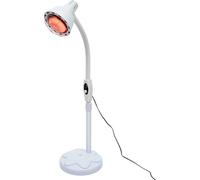 Lampe chauffante infrarouge, 275 watts, design pivotant à 360°, lampe à tête unique