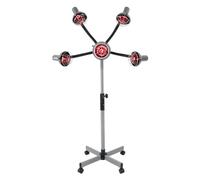 Lampe Chauffante Infrarouge à 5 Têtes 750w avec Roulettes Infrarouge Chaleur Lampe Salon Chauffe Cheveux Hauteur Réglable,Pour Soins Capillaires (Gris Argenté)