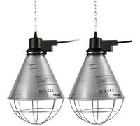 Lampe chauffante infrarouge KERBL - 250W - Rouge - Animalerie