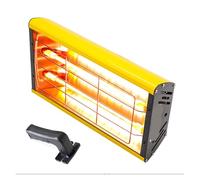 Lampe Chauffante Infrarouge Lampe de cuisson infrarouge à ondes courtes avec trépied réglable for le séchage la peinture carrosserie automobile (2000 W)(2000W)
