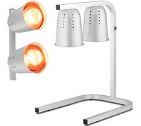 Lampe chauffante infrarouge pour réchauffer les aliments et les plats, 500 W