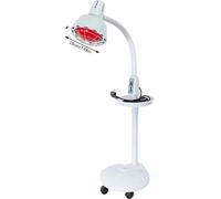 Lampe chauffante infrarouge, réglable en hauteur, chauffage rapide, BLANC
