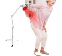 Lampe chauffante infrarouge, température réglable, soulagement de la douleur, BLANC