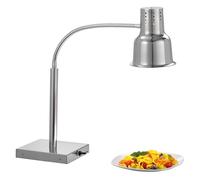 Chauffe plat & assiette Bartscher Lampe Chauffante sur Pied acier inoxydable IWL250ST