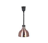 Lampe Chauffante Nordique For Aliments, Haute Puissance, Concentré De Chaleur Et Lumière For Supermarché, Suspendue Multifonctionnelle For Chauffage Des Chauffage Longue DuréE(Red copper,20W led bulb)
