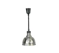 Lampe Chauffante Nordique for Aliments, Haute Puissance, Concentré De Chaleur Et Lumière for Supermarché, Suspendue Multifonctionnelle for Chauffage des Chauffage Longue DuréE(Chrome,20W LED Bulb)