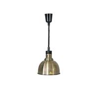 Lampe Chauffante Nordique for Aliments, Haute Puissance, Concentré De Chaleur Et Lumière for Supermarché, Suspendue Multifonctionnelle for Chauffage des Chauffage Longue DuréE(Bronze,20W LED Bulb)