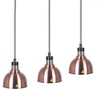 Lampe Chauffante pour Aliments, Chauffe-Plats Suspendu pour Buffet, Restaurant, Cuisine D'hôtel, Lampe Chauffante Rétractable pour Aliments, équipement De Restauration Commerci, 3PCS