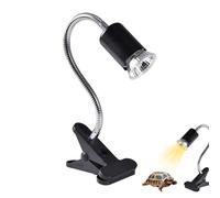 Lampe chauffante pour reptile - Lampe de prélassement pour reptiles - Remplacement UVB durable résistant éclaboussures et économe en énergie pour cage à serpent, réservoir d'installation