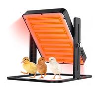 Lampe Chauffante Poussin, Plaque Chauffante Poussin et Chauffage pour Poulailler, Température et Hauteur Réglables, Lampe Chauffante pour Animaux, Lampe Chauffante Économique pour l’Hive