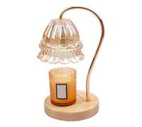 Lampe Chauffe Bougie avec Variateur | Chauffe Bougie Électrique Réglable | Fondoir À Bougies Lumière De Fusion De Bougie Réglable, Lampe À Bougie pour Table, Chambre À Coucher, Salon