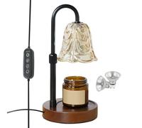 Lampe Chauffe-Bougies,Décor Vintage Réglable pour la Maison | Appareil De Chauffage Et D Éclairage pour Bougies,pour Femmes Maman Cuisine Noël Dîner Fêtes Chambre