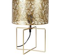Lampe - Chevet - Bureau - A poser - Ajouré - Or - Design - 25x35cm - Osteria