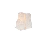 Lampe chouettes bisou blanc TU