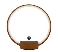 Lampe circulaire zen - Lampe à lévitation magnétique qui génère un effet relaxant grâce à sa tonalité de lumière et la lévitation.Idéal comme cadeau, idéal pour la décoration d'espaces élégants.