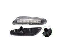 lampe clignotant rétroviseur Lot de 2 clignotants latéraux dynamiques à LED pour BMW feux séquentiels pour modèles E90 E91 E92 E93 E60 E87 E82 E46 sans erreur(Dynamic Crystal A)