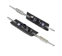 lampe clignotant rétroviseur Lot de 2 feux de position latéraux à LED fumés ambrés pour BMW E60 E90 E91 E81 E87(Dynamic Smoked Type)