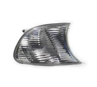 lampe clignotant rétroviseur Pour BMW E46 2 63126904299 63126904300 Clignotant Gauche Droit Clignotant Feu D'angle Latéral Feu Antibrouillard Avant De Voiture(R white)