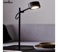 Lampe CLYDE de table Métal et plastique Noir LED - Nordlux 2010835003