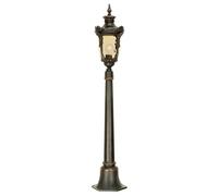 Lampe Colonne Candélabre Lampadaire Bronze Hauteur 116,5 CM Chemin Jardin