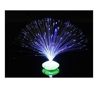 Lampe Colorée de Fibre Optique, Veilleuse de Fontaine de LED pour la Fête de Mariage de Vacances de Décoration de Nuit de Salon