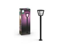 Lampe Connectable Philips Hue Econic Potelet - Noir Noir