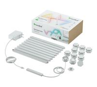 Nanoleaf Kit de démarrage Lines 60 Degrés, 9 barres LED RGBW, Wi‑Fi, 16M couleurs, compatible Alexa