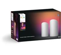Philips Hue Play Wall Washer Connecté Blanc, Pack de 2, White and Color Ambiance avec technologie ColorCast, Compatible Bluetooth, Contrôle Vocal avec Alexa, Apple Home & Google Assistant Philips.