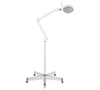 Lampe Cosmétique sur roues avec Loupe 5 Dioptries Fluorescentes Lumiére 60 LED