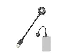 Lampe coucher de soleil plusieurs couleurs, lampe de lumière du soleil, lampe de chargement USB avec bouton poussoir, Plug and , lampe de rotation à 360 degrés avec 7 couleurs pour décoration de