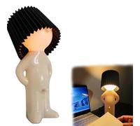 Lampe Créative A Little Shy Man, Veilleuse De Chevet pour Protection des Yeux De Vilain Garçon, Lampe De Bureau pour Petit Homme Timide, Lampe Créative De Décoration De La Maison, Petite Veilleuse