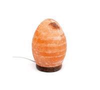 Lampe cristal de sel oeuf strié