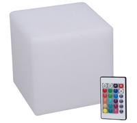 Lampe Cube LED avec télécommande RGBW, 16 couleurs réglables, 4 modes, veilleuse Durable pour l'intérieur de la maison, Bar KTV