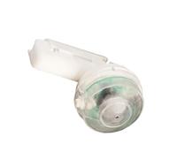 Lampe d ' alarme à clipser pour canne à pêche avec alerte de mouvement électronique, lumière LED et sonore pour les sorties de pêche de nuit, blanc compact, 1 paquet d ' alerte de poisson, de de de