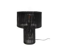 Lampe dabali 41 cm - Amadeus - Noir - Rotin Noir G