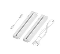 Lampe d'agencement LED LIWO 35cm pivotante 476lm blanc chaud 2pcs [EEK: F]