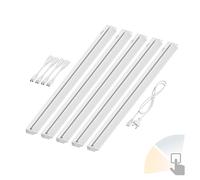 Lampe d'agencement LED LIWO 91cm pivotante 1597lm chacune blanc chaud/blanc 5pcs