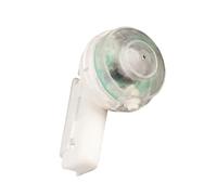 Lampe d'alarme à clipser pour canne à pêche avec alerte de mouvement électronique, lumière LED et buzzer pour les voyages de pêche de nuit, blanc compact, 1 lot d'alerte de poisson extrémité de canne
