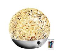 Lampe d'ambiance à Projection Dynamique d'ondes d'eau | Lumières d'ondulation de l'océan | Veilleuse LED en Cristal à Changement de Couleur pour Salon, Salle de Bain, Chambre à Coucher