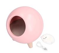 Lampe D'ambiance LED USB en Forme de Chat Mignon pour Chambre D'enfant, Veilleuse Tactile pour Chevet, Lumière Chaude pour Dormir, Lampe Cadeau de Décoration (PINK)
