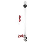 Lampe d'ancrage de bateau à LED sur poteau arrière, visibilité à 360 degrés, étanche IP66, lumière de navigation marine pour bateaux de pêche, yachts, navires, base en acier